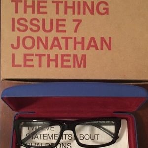 The Thing:  Issue 7 Jonathan Lethem glasses